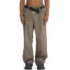 EMMIOL Baggy Jeans Men Wide Leg,Y2k Hip Hop Skater Denim Cargo Pants Casual Loose Fit,Relaxed Long Trousers(Taupe)