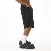 EMMIOL Mens Baggy Jean Shorts Loose Fit Denim Shorts Men Summer Casual Jorts Y2k Hip Hop Short Jeans Streetwear Clothes(Black)