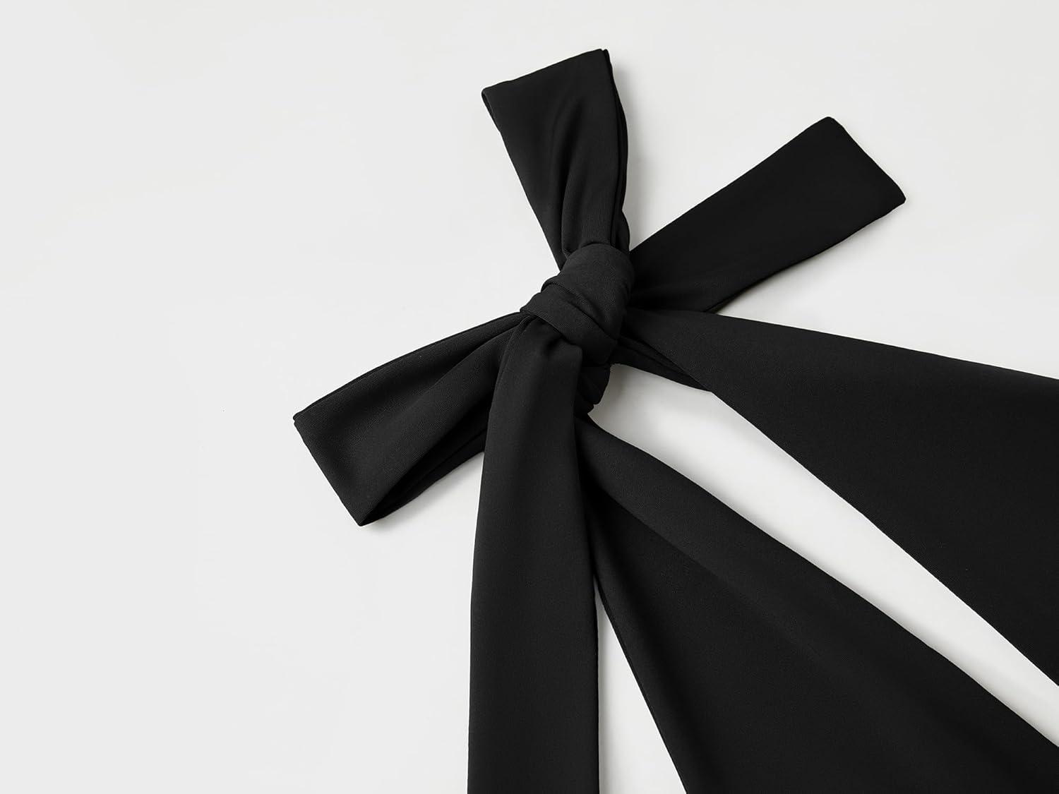 imageEMMIOL Halter Tops for Women Summer Crop Deep V Neck Blackless Tank Top Going Out Y2k Coquette ClothesBlack