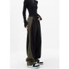 EMMIOL Wide Leg Sweatpants for Women, High Waisted Baggy Joggers, Barrel Leg Lounge Pants with Pockets(Dark Green)