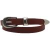 EMMIOL Y2K Belt for Women Star Studded Belt Vintage Gothic Grunge Punk Rock PU Leather Waistband(Camel)