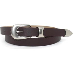 EMMIOL Y2K Belt for Women Star Studded Belt Vintage Gothic Grunge Punk Rock PU Leather Waistband(Dark Camel)