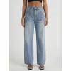 EMMIOL Baggy Jeans for Women, Wide Leg Jeans Plus Size Boyfriends Denim Pants, Y2K Vintage Style