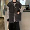EMMIOL Denim Vest Women, Baggy Oversized Streetwear Jean Vest Top with Pockets, Vintage Y2k Sleeveless Jacket, 2025 Womens Trendy,Black,2XL