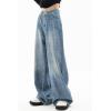 EMMIOL Jeans for Women Wide Leg Baggy Jeans Y2K Casual Loose Boyfriends Trousers Vintage Streetwear(A014-light Blue)