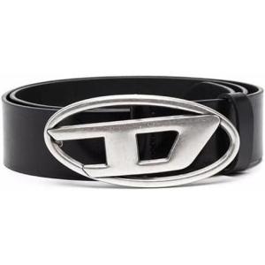 EMMIOL Cool Y2K Belt Women Black bb Belt Silver Buckle Oval D Ring Star Belts Trendy Streetwear Punk for Jeans(Black1-letter D)