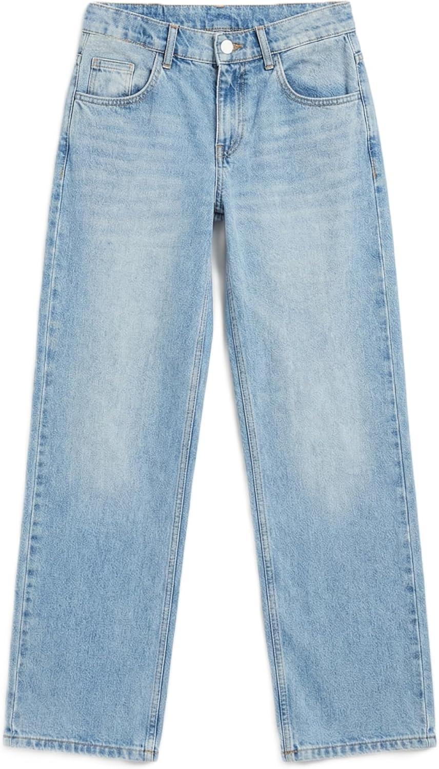 image:imageEMMIOL Jeans for Women High Waisted Womens Jeans with Star Patches Vintage Y2K Denim PantsFlare StyleVintage Blue 05
