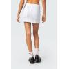 EMMIOL Skirts for Women Mid/Low Rised Sexy Mini Dress 2026 Trendy Fall Y2k Clothes Denim Skirt(F White)