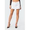 EMMIOL Skirts for Women Mid/Low Rised Sexy Mini Dress 2026 Trendy Fall Y2k Clothes Denim Skirt(F White)