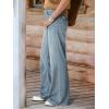 EMMIOL Wide Leg Jeans for Women Mid High Rise Baggy Jeans Y2k Boyfriend Denim Pants Casual Loose Trousers Trendy with Pockets(Light Blue)