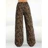 EMMIOL Women’s 2026 Wide Leg Jeans Distress Mid Waist Denim Pants Vintage Y2K Trousers(Leopard Print-style1)