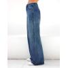 EMMIOL Women’s 2026 Wide Leg Jeans Distress Mid Waist Denim Pants Vintage Y2K Trousers(Mid Blue)