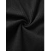Womens Lace Long Sleeve Top Paneled Henley Shirts Y2k 2000s Fitted Going Out Tops Blouse(1 Black)