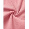 Womens Lace Long Sleeve Top Paneled Henley Shirts Y2k 2000s Fitted Going Out Tops Blouse(1 Pink)