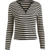 Womens Lace Long Sleeve Top Paneled Henley Shirts Y2k 2000s Fitted Going Out Tops Blouse(4 Yellow)
