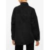 EMMIOL Women Denim Shirts Oversized Long Sleeve Button Down Blouse Distresse Jean Jacket Fall Outfits 2026(A2 Black)