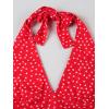 EMMIOL Halter Tops for Women Summer Crop Deep V Neck Blackless Tank Top Going Out Y2k Coquette Clothes