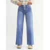 EMMIOL 047 Mid Rise Straight Leg Womens Baggy Jeans, Y2K Boyfriend Wide Leg Cute Trendy Loose Fit Denim Pants Stretch(047-sky Blue)