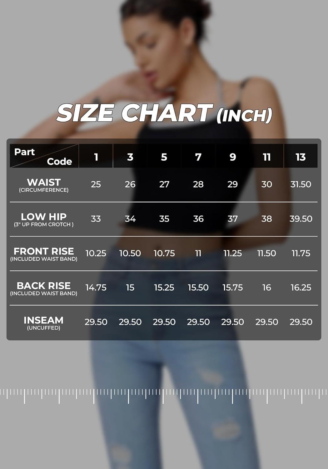 image:imageEMMIOL Womens Flare Wide Leg Jeans Stretchy High Waisted Bell Bottom 2026 Basic Bootcut Denim PantsMid Blue