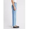 EMMIOL Baggy Jeans Women Straight Leg Mid Rise Boyfriend Wide Leg High Waisted Cute Trendy Y2K Loose Fit Pants Stretchy(009-light Blue)