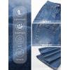 EMMIOL Women’s Flare Wide Leg Jeans Stretchy High Waisted Bell Bottom 2026 Basic Bootcut Denim Pants(A-dark Blue)