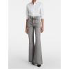 EMMIOL Women’s Flare Wide Leg Jeans Stretchy High Waisted Bell Bottom 2026 Basic Bootcut Denim Pants(A-gray Black)