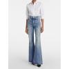 EMMIOL Women’s Flare Wide Leg Jeans Stretchy High Waisted Bell Bottom 2026 Basic Bootcut Denim Pants(A-light Blue)