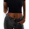 EMMIOL Women’s Flare Wide Leg Jeans Stretchy High Waisted Bell Bottom 2026 Basic Bootcut Denim Pants(C-black)