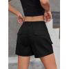 EMMIOL Women’s Hiking Cargo Shorts Y2k Jeans Jorts with Pockets Work Golf Short Lightweight Outdoor Active Summer for Women