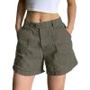 EMMIOL Women’s Cotton Casual Multi-Pockets Relaxe Fit Jeans Shorts Women’s Cargo Summer Leitch Shorts Denim Cargo Shorts