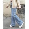 EMMIOL Women’s Flare Wide Leg Jeans Stretchy High Waisted Bell Bottom 2026 Basic Bootcut Denim Pants(B-denim Blue)