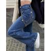 EMMIOL Women’s Flare Wide Leg Jeans Stretchy High Waisted Bell Bottom 2026 Basic Bootcut Denim Pants(B-mid Blue)