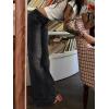 EMMIOL Women Mid-High Waisted Flare Jeans Y2K 90s Vintage Stretchy Bootcut Wide Leg Denim Pants Bell Bottom(Black)