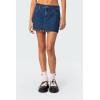 EMMIOL Skirts for Women Mid/Low Rised Sexy Mini Dress 2026 Trendy Summer Y2k Clothes Denim Skirt(F Denim Blue)