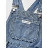 EMMIOL Women’s Denim Overalls, Baggy Loose Fit Wide Leg Jumpsuit, 90s Vintage Style Overall with Adjustable Straps(099-blue)