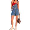 EMMIOL Women’s Denim Overalls, Baggy Loose Fit Wide Leg Jumpsuit, 90s Vintage Style Overall with Adjustable Straps(099-blue)