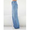 EMMIOL Women’s 2026 Wide Leg Jeans Distress Mid Waist Denim Pants Vintage Y2K Trousers(Light Blue-a060)