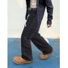 EMMIOL Baggy Jeans Men Wide Leg,Y2k Hip Hop Skater Denim Cargo Pants Vintage Loose Fit,Relaxed Long Trousers Streetwear(White)