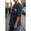 EMMIOL Mens Y2k Baggy Shirts Graphic Tees Oversized Crew Neck Short Sleeve Streetwear Tshirts Summer Tops 2026(006-black)