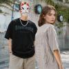 EMMIOL Mens Y2k Baggy Shirts Graphic Tees Oversized Crew Neck Short Sleeve Streetwear Tshirts Summer Tops 2026(Apricot-a)
