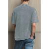 EMMIOL Mens Y2k Baggy Shirts Graphic Tees Oversized Crew Neck Short Sleeve Streetwear Tshirts Summer Tops 2026(Gray)