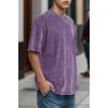 EMMIOL Mens Y2k Baggy Shirts Graphic Tees Oversized Crew Neck Short Sleeve Streetwear Tshirts Summer Tops 2026(Violet-x)