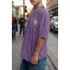 EMMIOL Mens Y2k Baggy Shirts Graphic Tees Oversized Crew Neck Short Sleeve Streetwear Tshirts Summer Tops 2026(Violet-x)