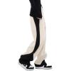 EMMIOL Y2K Baggy Sweatpants for Women, 2026 Barrel Leg Joggers, High Waisted Wide Leg Lounge Pants with Pockets(Apricot)
