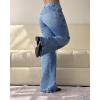 EMMIOL Women Bootcut Jeans Flare Jeans Mid-High Waisted Stretchy Jeans Trendy 90s Denim Pants