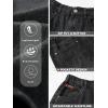 EMMIOL Baggy Jorts for Women Wide Leg Denim Shorts Y2k Elastic Waist Bermuda Streetwear Boyfriend Jean Shorts with Pockets(Black)