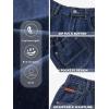 EMMIOL Baggy Jorts for Women Wide Leg Denim Shorts Y2k Elastic Waist Bermuda Streetwear Boyfriend Jean Shorts with Pockets(Dark Blue)