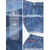 EMMIOL Baggy Jorts for Women Wide Leg Denim Shorts Y2k Elastic Waist Bermuda Streetwear Boyfriend Jean Shorts with Pockets(Light Blue)