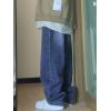 EMMIOL Baggy Jeans for Women Mid-Low Waist Streetwear Jeans Wide Leg Denim Pants Classic Blue,S
