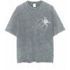 EMMIOL Baggy Jean Shorts Men+Mens Y2k Baggy Shirts Graphic Tees Oversized Comfy Casual Streetwear Summer